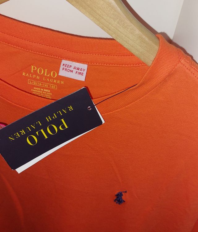 Maglietta arancione L (14-16 anni)