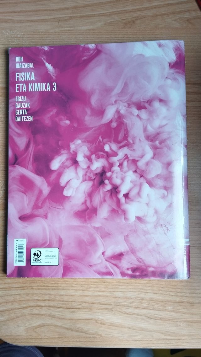 Fisika eta kimika  3 DBH