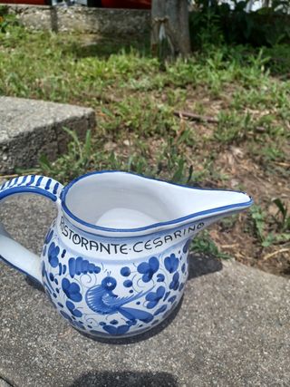 Boccale Deruta pubblicitario