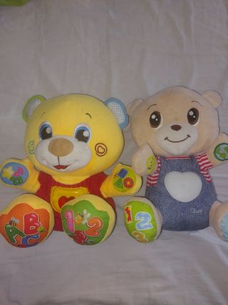 Pupazzo Teddy orso Chicco e Clementoni