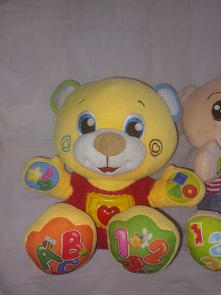 Pupazzo Teddy orso Chicco e Clementoni