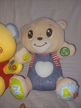 Pupazzo Teddy orso Chicco e Clementoni