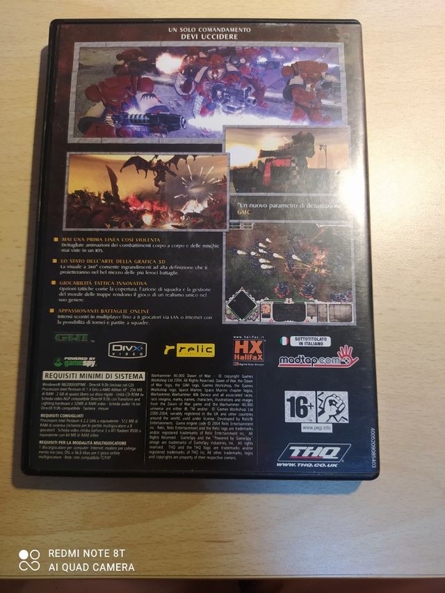 Gioco pc DAWN OF WAR warhammer 40.000
