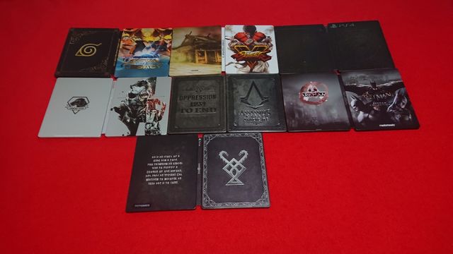 Juegos ps4 edición steelbook.