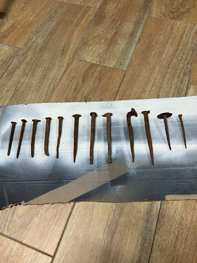 Clavos antiguos herrero