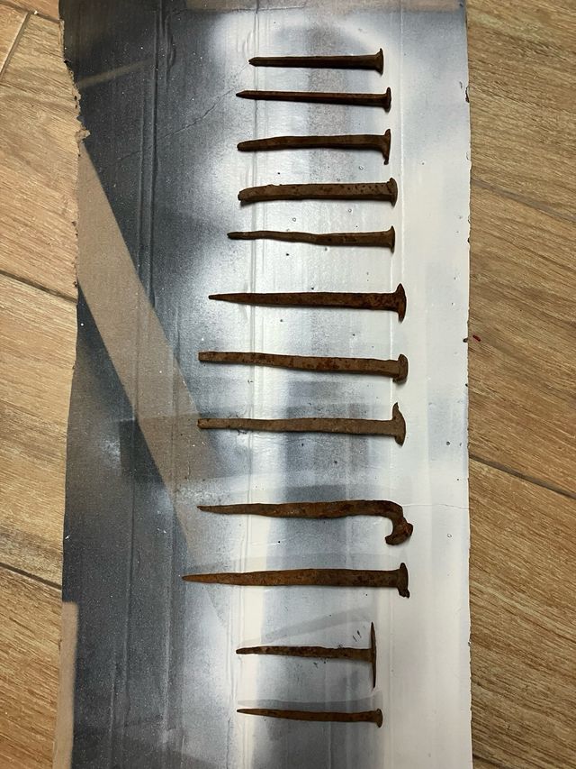 Clavos antiguos herrero