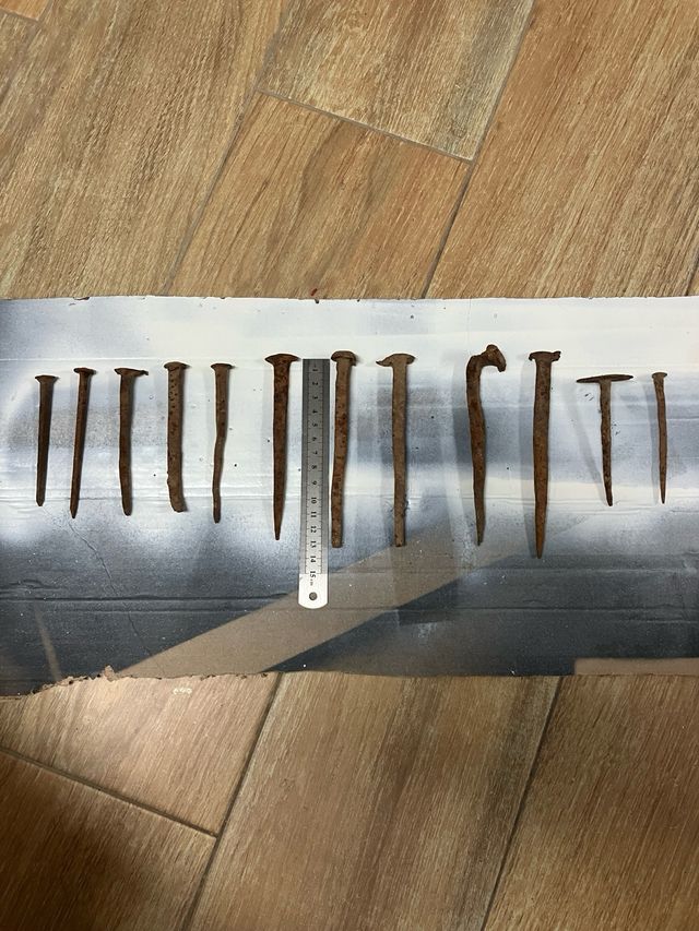 Clavos antiguos herrero