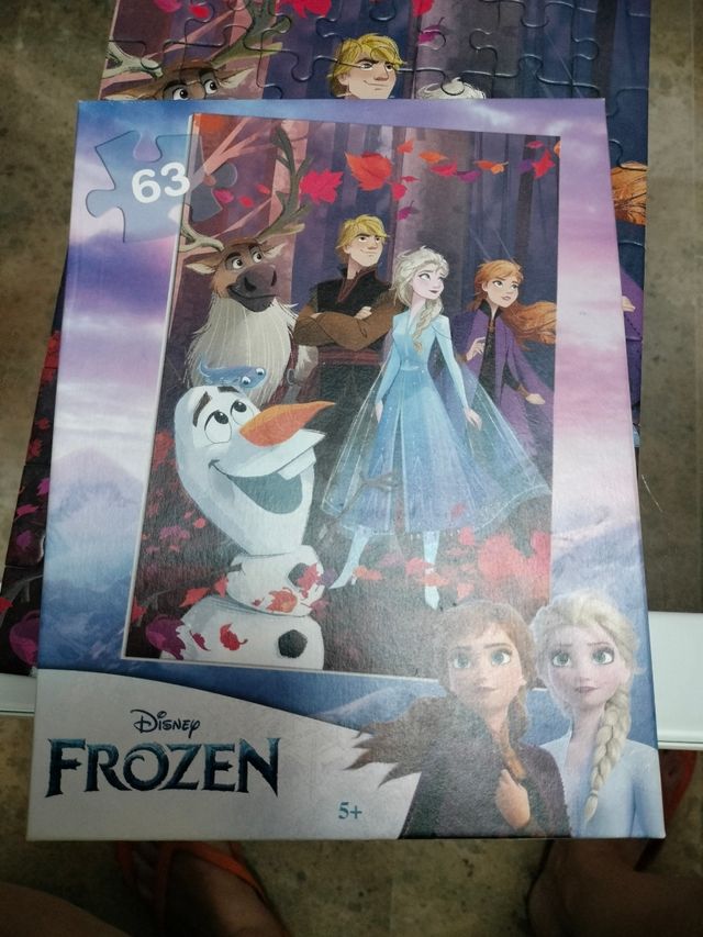 Puzzle Frozen 63 piezas para + 5 Años 