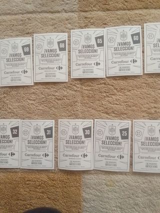 Lote de 27 Cromos  España Panini Eurocopa 2024