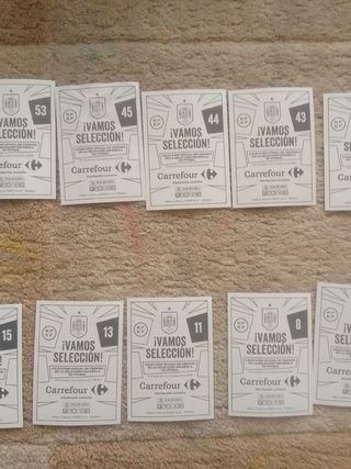 Lote de 27 Cromos  España Panini Eurocopa 2024