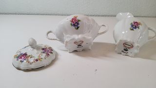 Juego café porcelana