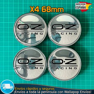 X4 Tapacubos OZ Racing 68mm Tapas de Llantas Bujes
