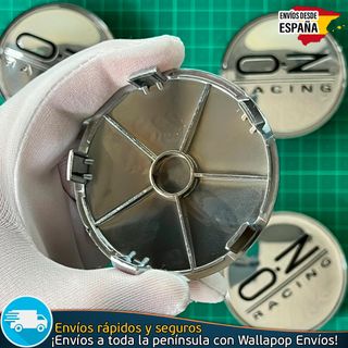 X4 Tapacubos OZ Racing 68mm Tapas de Llantas Bujes