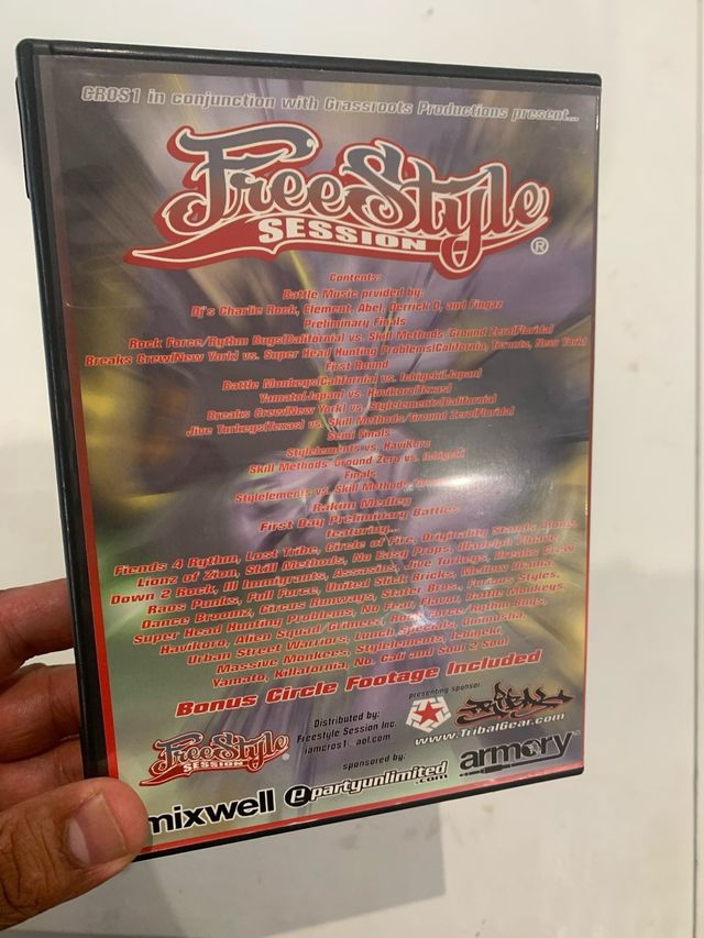 DVDs freestyle session breakdance