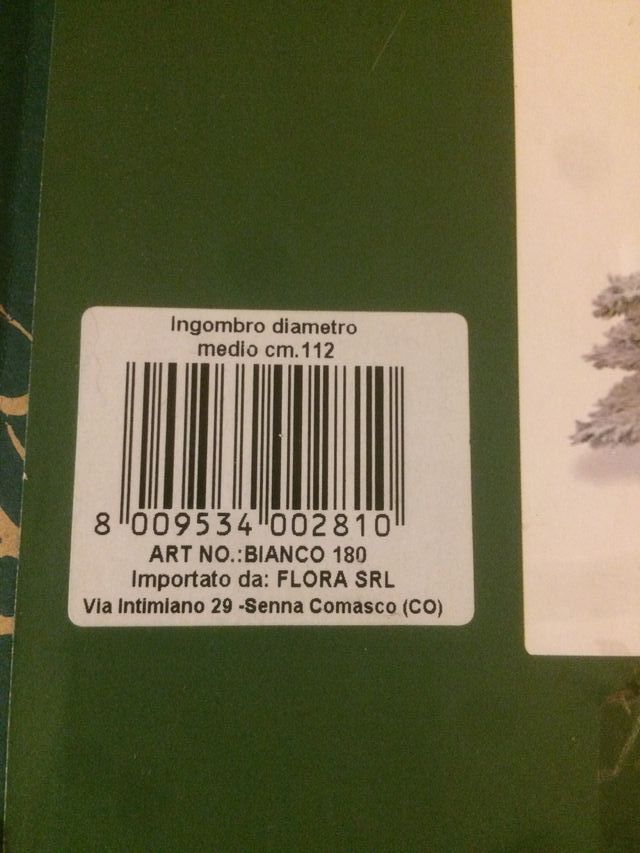 árbol de navidad nevado 