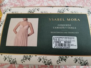 Conjunto camisón y tanga a estrenar 