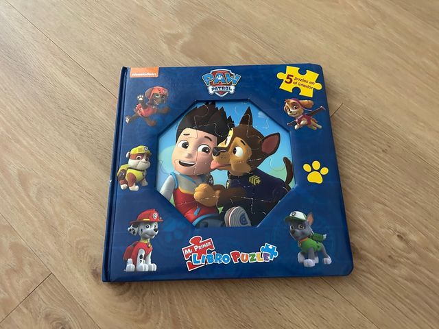 Libro puzzle patrulla canina