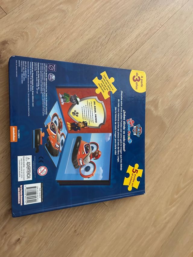 Libro puzzle patrulla canina
