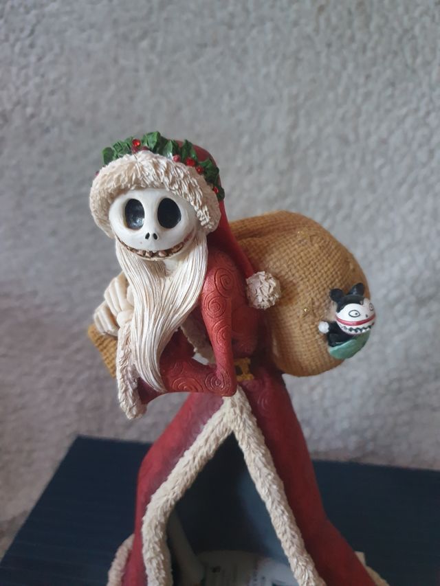 Pack figuras Enesco Jack y Sally Santa