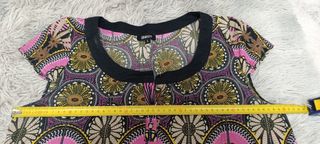 Camisa de vestir étnica de Blanco 