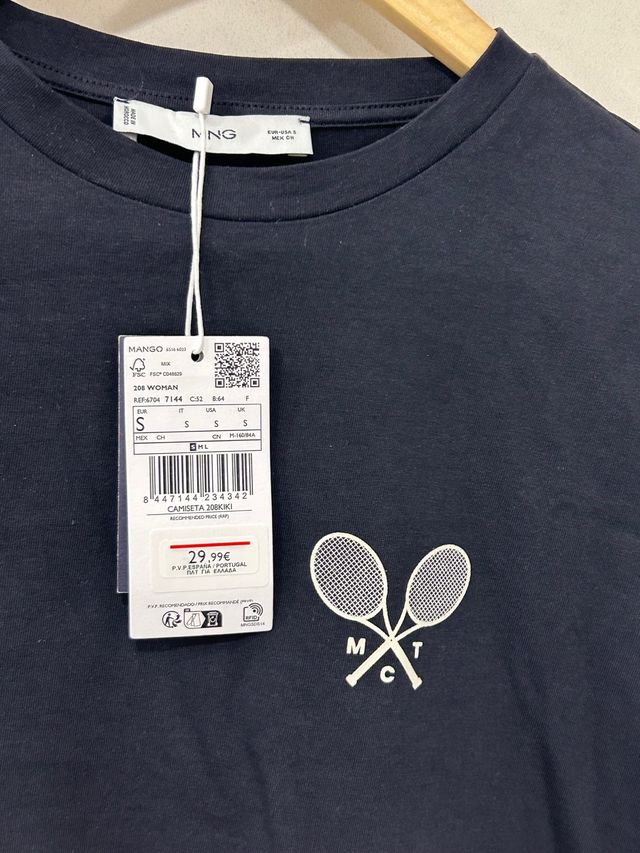 Camiseta mango tenis