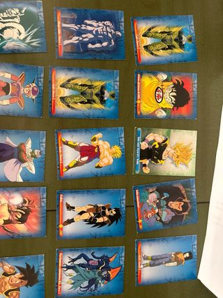 Dragonball cards 