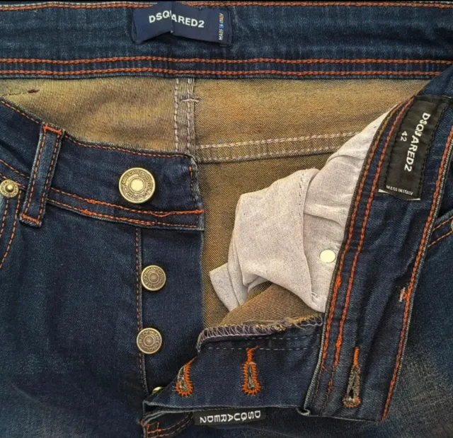 Vaquero Dsquared2 azul M