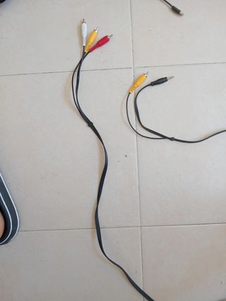Cable Jack Macho + 1 RCA A 3RCA Macho