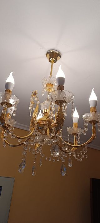 Lampara de araña BAJADA DE PRECIO SOLO POR 15 DIAS