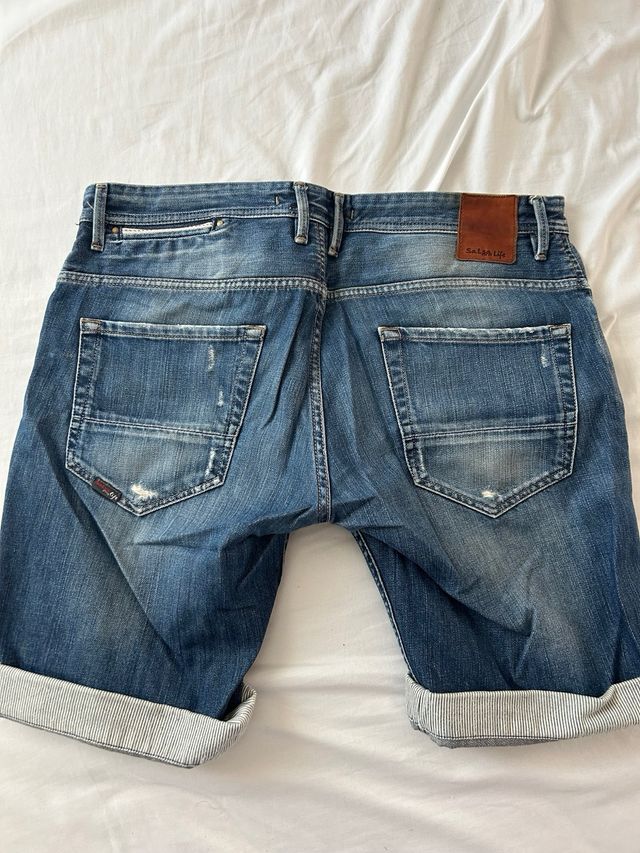 Pantalon corto vaquero Salsa talla 32