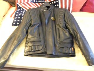 Giubbotto pelle moto harley davidson