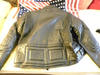 Giubbotto pelle moto harley davidson