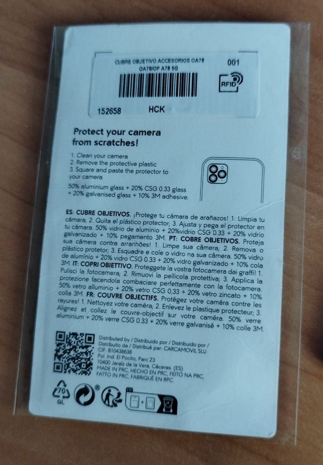 Pack premium protectores para OPPO A78 5G