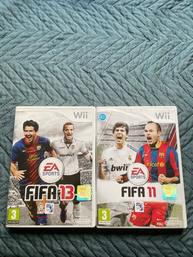 Fifa 13 y fifa 11 wii