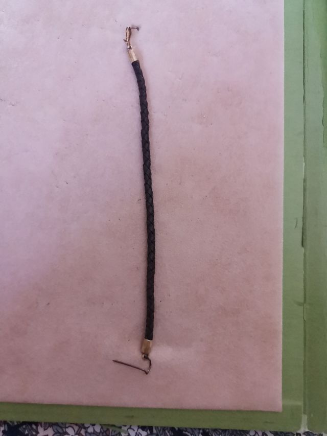 PULSERA DE CUERO MARRÓN