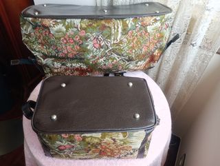 Dos bolsas de viaje vintage 