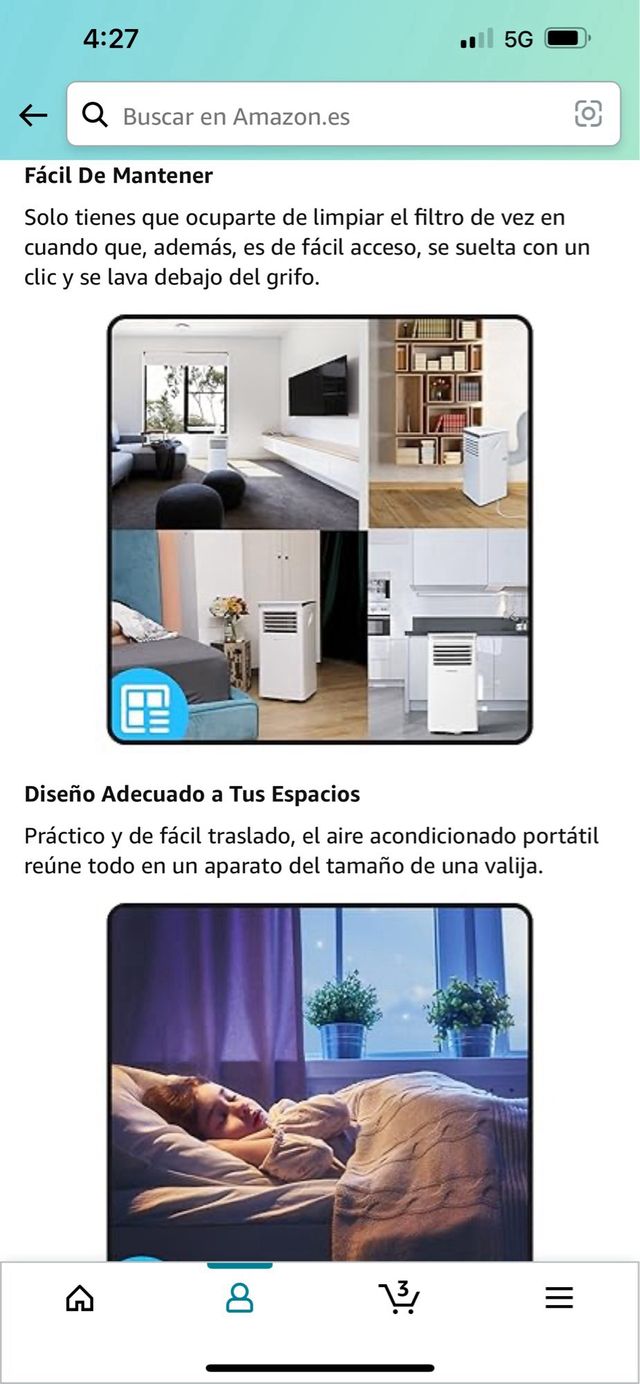 Aire acondicionado ventilador deshumidificador