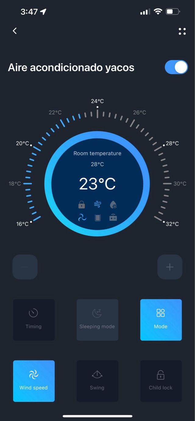 Aire acondicionado ventilador deshumidificador