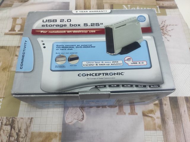 Grabadora , lector de CD/DVD  externo