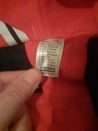 Ropa niño para nieve