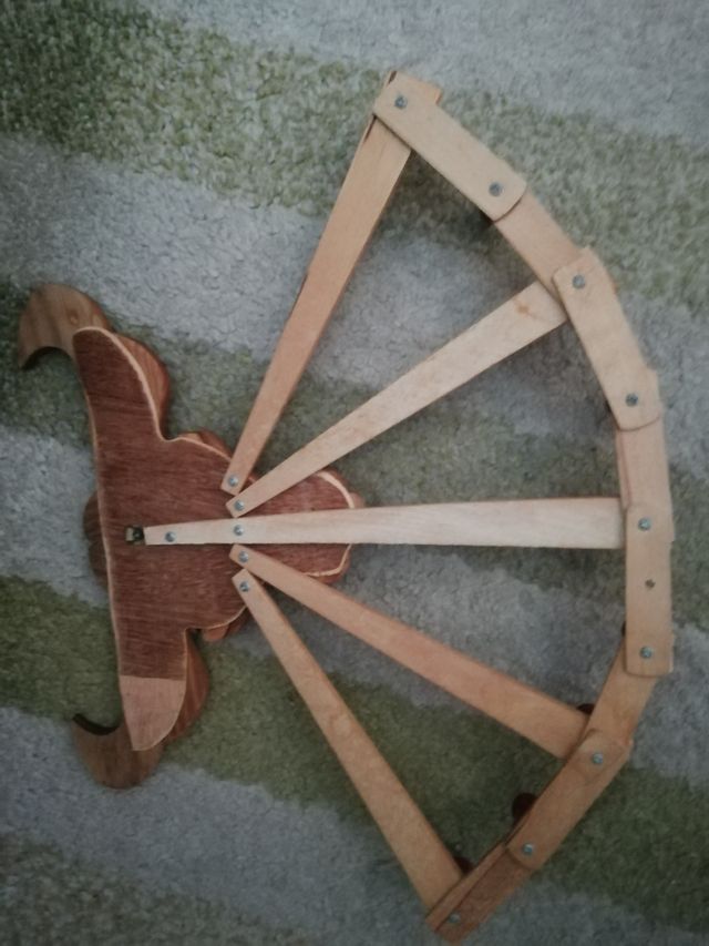 Original perchero hecho a mano