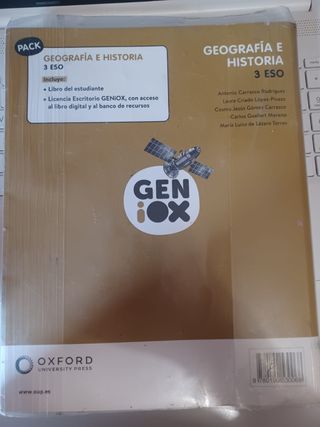 Libro Geografía e Historia 3º ESO
