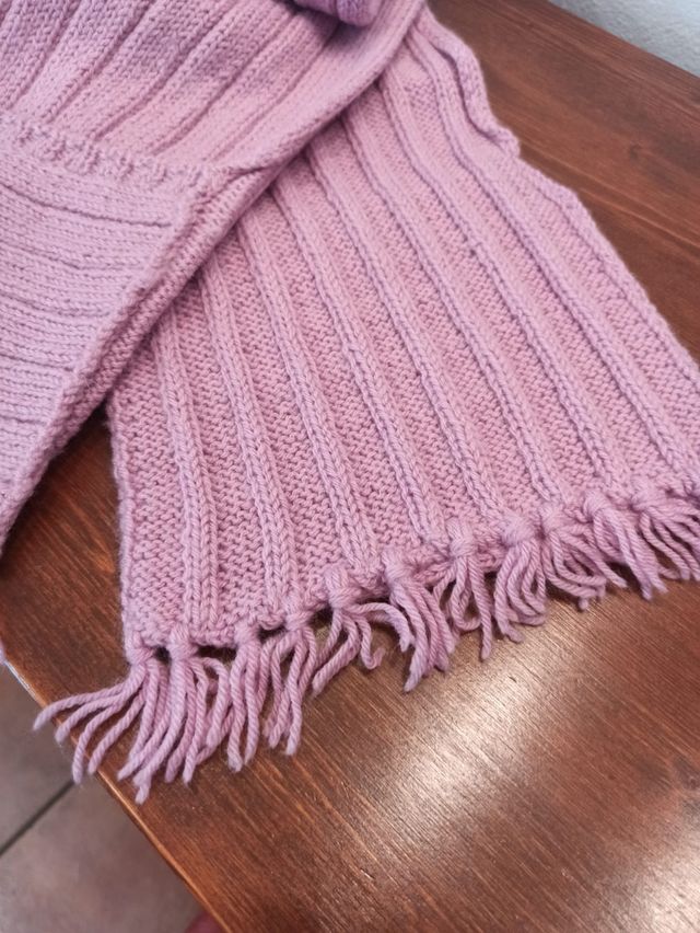 Sciarpa lilla