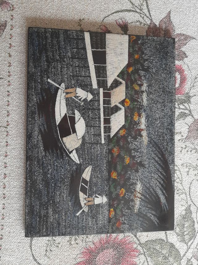 Quadro artigianale etnico