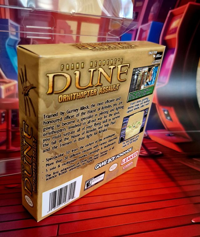 Dune: Ornithopter Assault | Game Boy Advance
