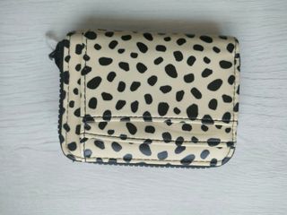 Monedero estampado leopardo