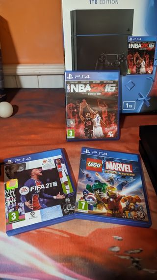 PS4 1 TB, GAFAS VR Y JUEGOS