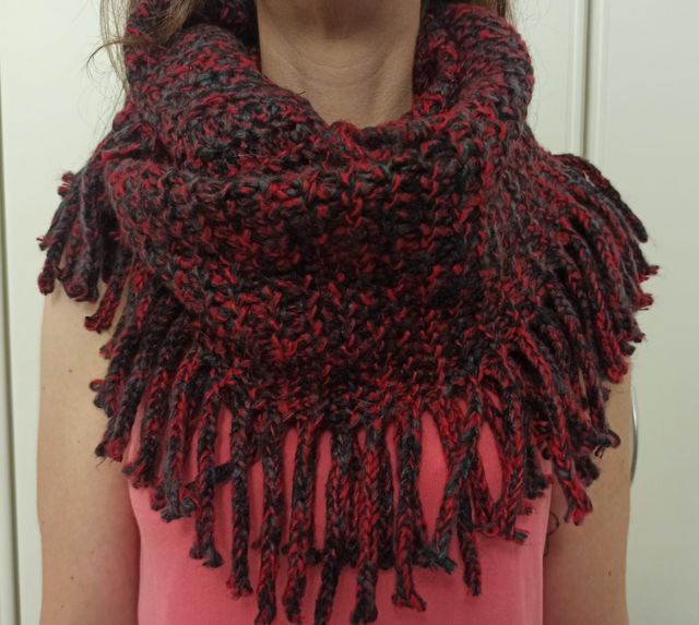 Sciarpa-anello scalda collo