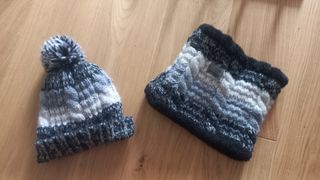 Gorro y Braga lana y borrego por dentro