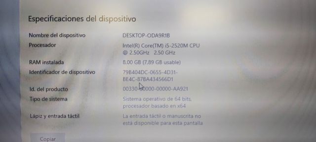 LENOVO T 420. i5...25...